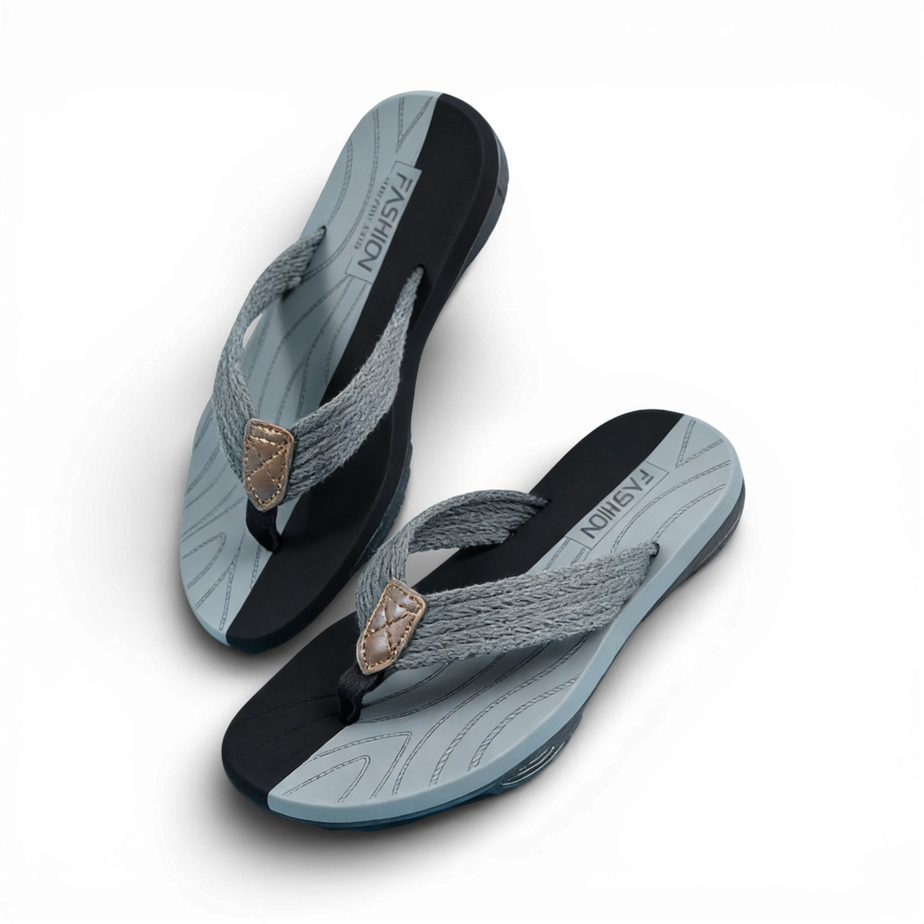 Leisure thick-soled flip-flops