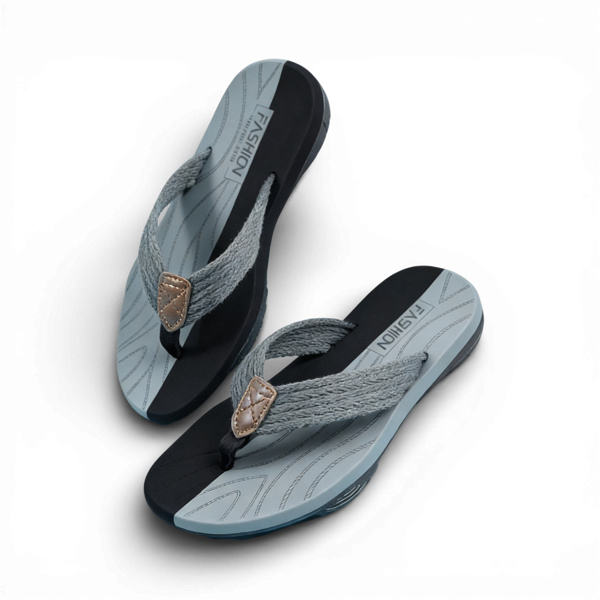 Leisure thick-soled flip-flops
