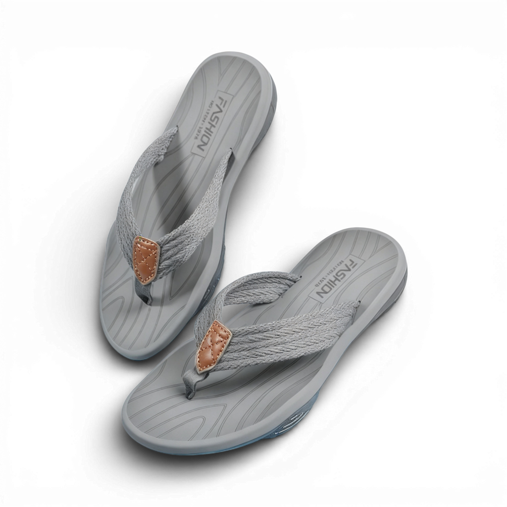 Leisure thick-soled flip-flops