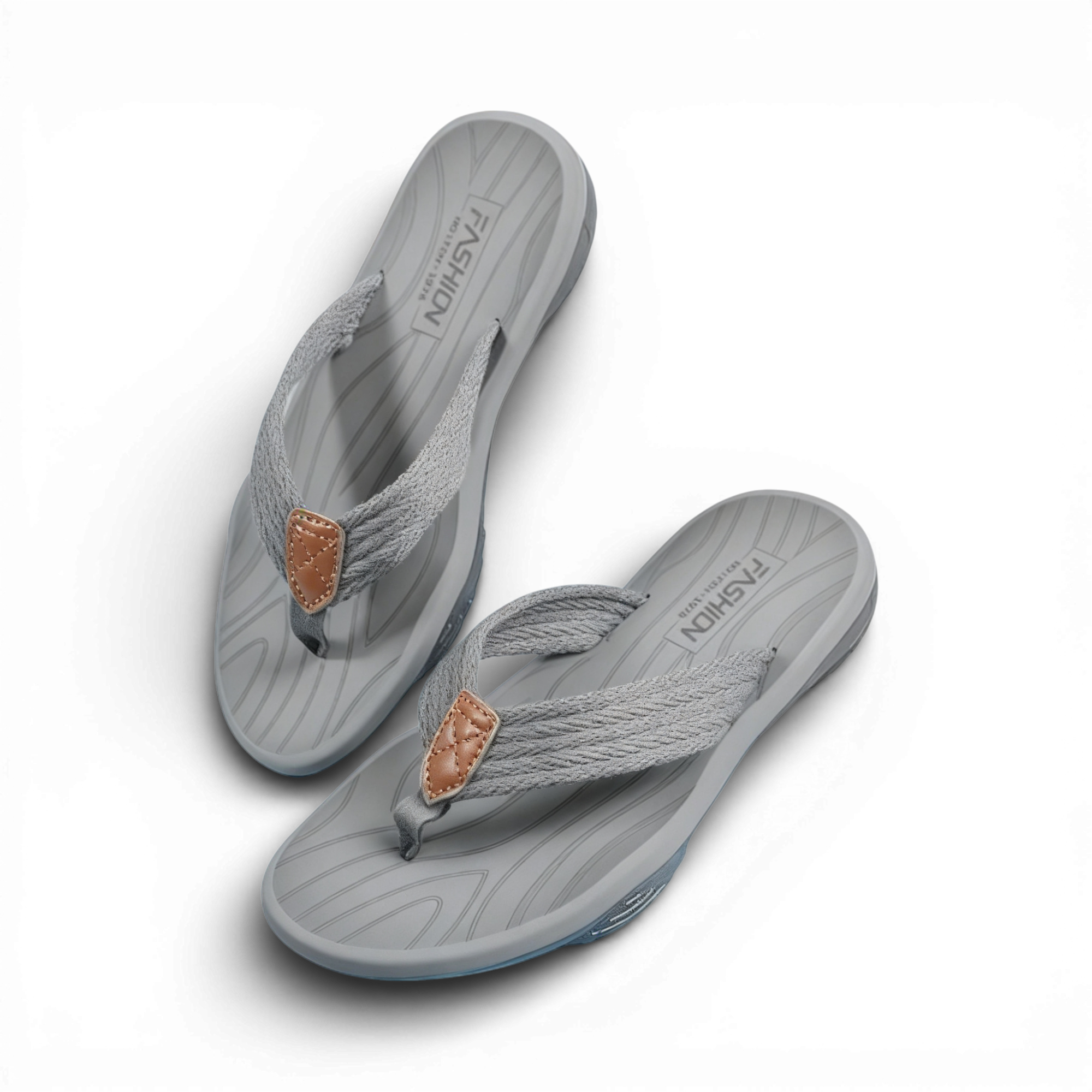 Leisure thick-soled flip-flops