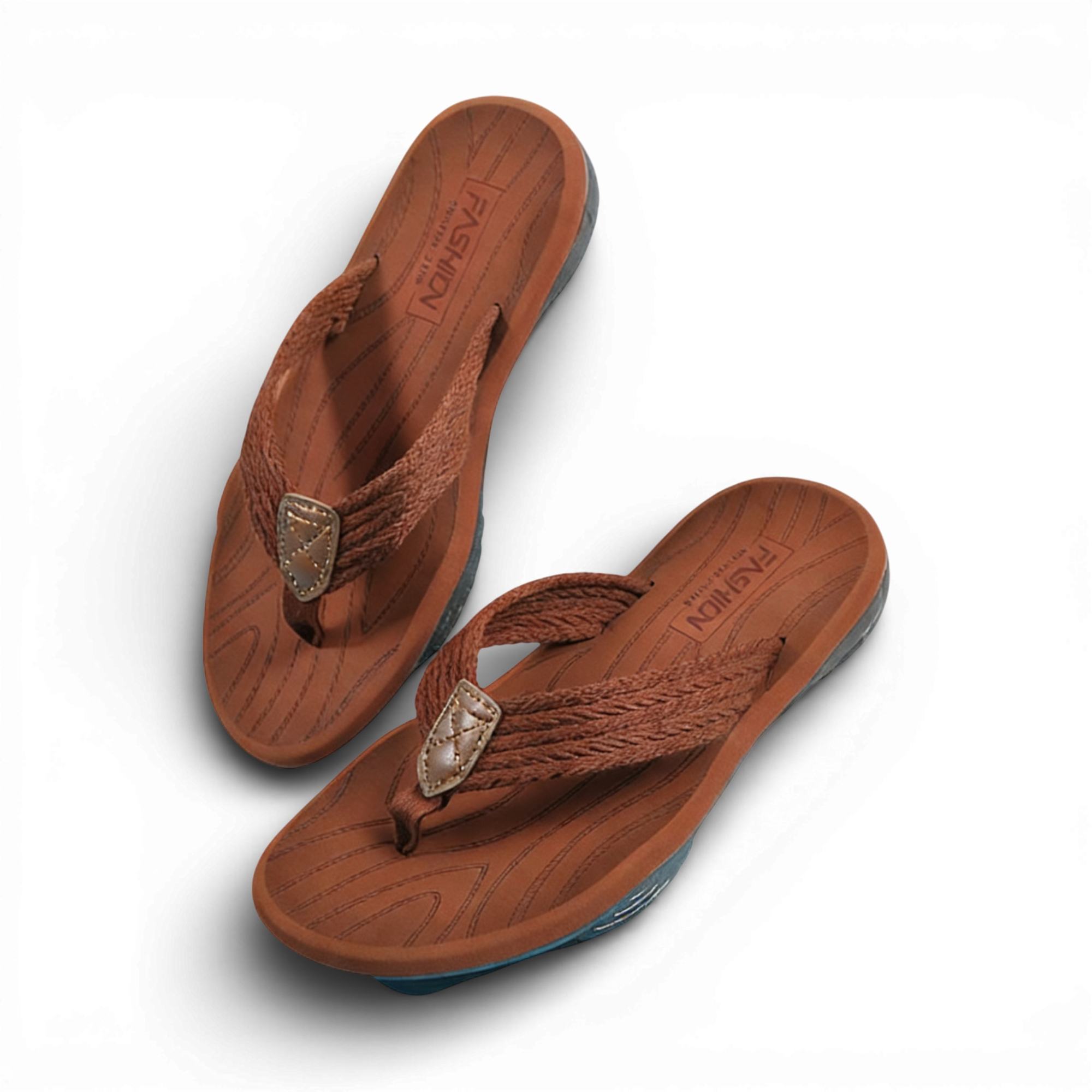 Leisure thick-soled flip-flops