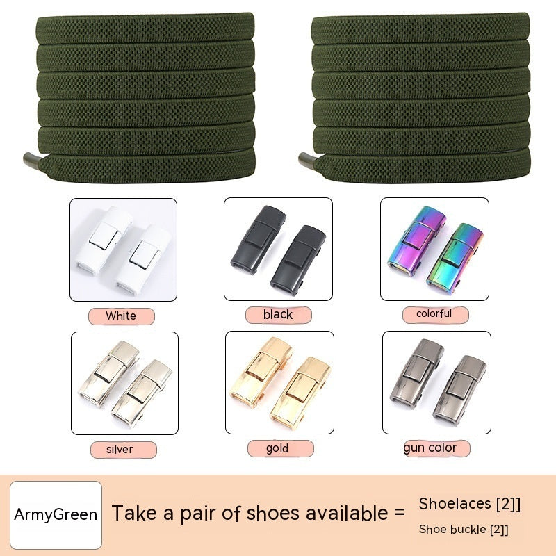 Steel buttons shoelaces - Buy one get one free