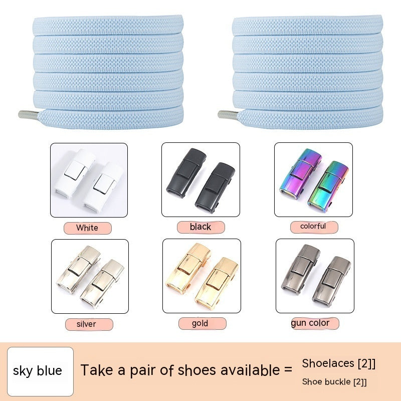Steel buttons shoelaces - Buy one get one free