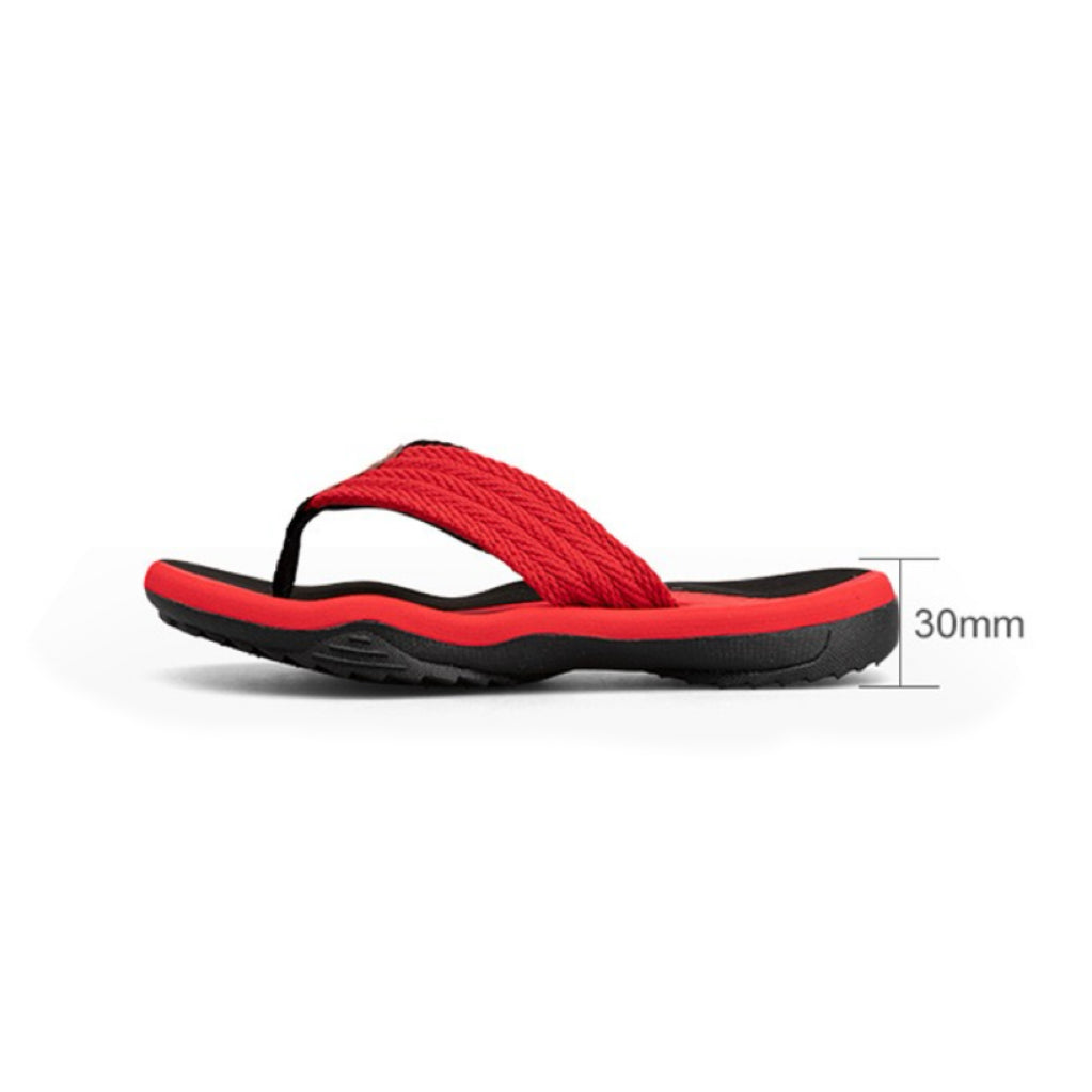 Leisure thick-soled flip-flops