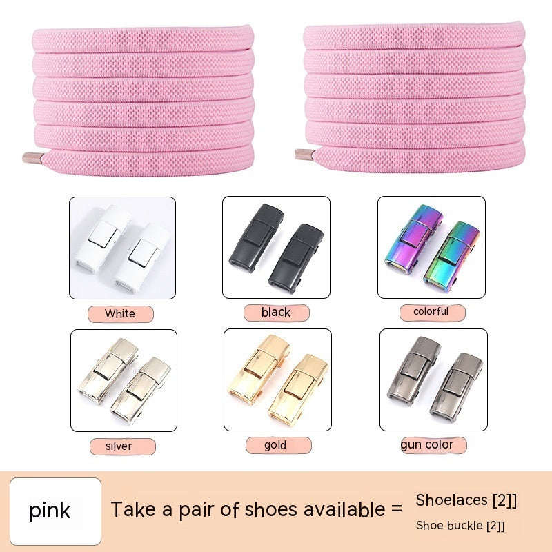 Steel buttons shoelaces - Buy one get one free